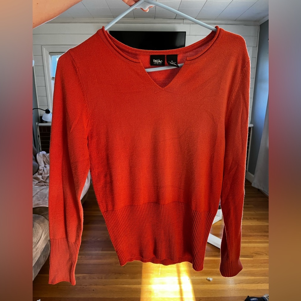 Mossimo Light Orange Sweater